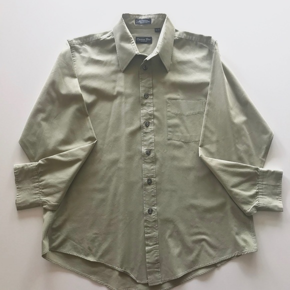 Christian Dior Long Sleeve Dress Shirt 16 - Picture 6 of 8
